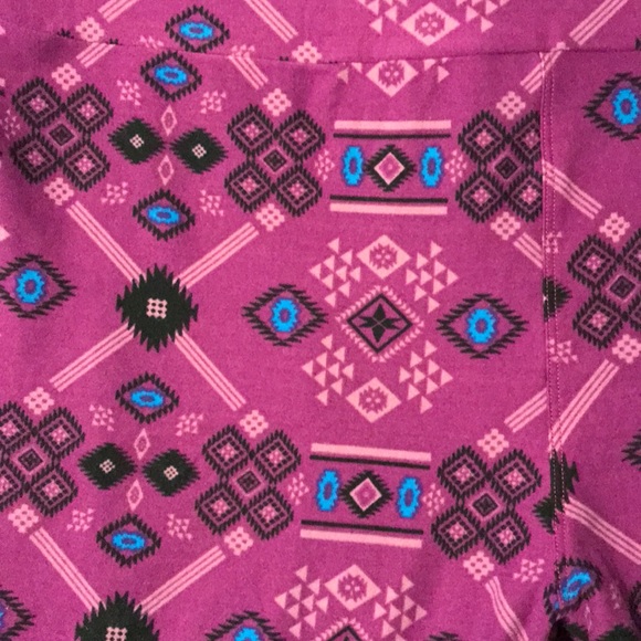 LuLaRoe Aztec Print Leggings - Picture 3 of 4